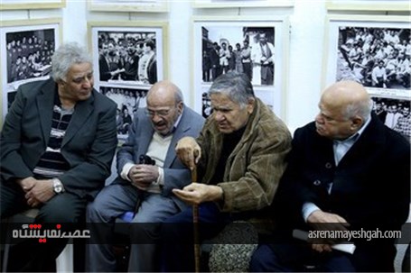 گزارش تصویری ازحضورپیشکسوتان کشتی در نمایشگاه عکس جهان پهلوان تختی
