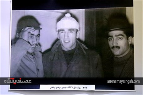 گزارش تصویری ازحضورپیشکسوتان کشتی در نمایشگاه عکس جهان پهلوان تختی
