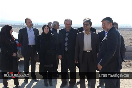 بازدید قائم مقام وزیر صنعت از پروژه نمایشگاه بزرگ اصفهان