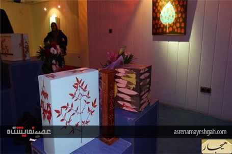 گزارش تصویری نمایشگاه تجسمی باعنوان &quot;سکوت طبیعت &quot; در الیگودرز