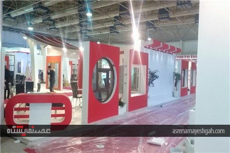 گزارش تصویری نمایشگاه بین المللی در و پنجره تهران در حال آماده سازی