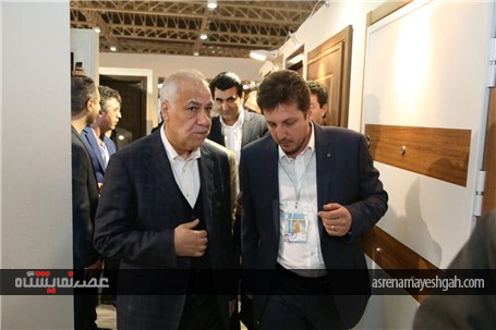 گزارش تصویری از افتتاح هفتمین نمایشگاه در و پنجره وصنایع وابسته