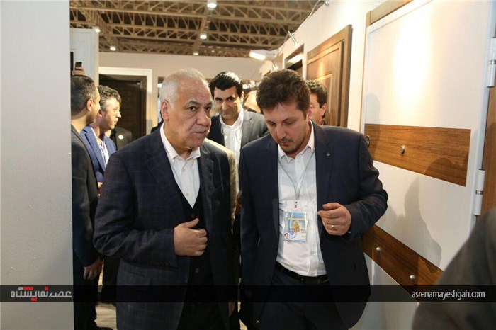 گزارش تصویری از افتتاح هفتمین نمایشگاه در و پنجره وصنایع وابسته
