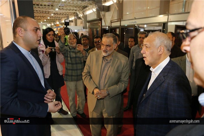 گزارش تصویری از افتتاح هفتمین نمایشگاه در و پنجره وصنایع وابسته