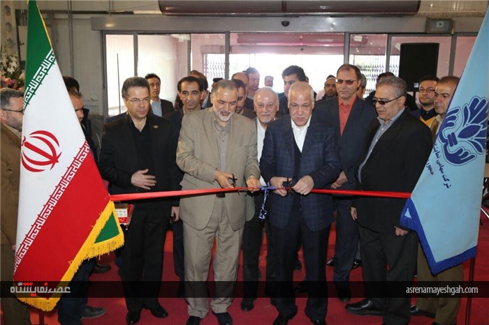 گزارش تصویری از افتتاح هفتمین نمایشگاه در و پنجره وصنایع وابسته