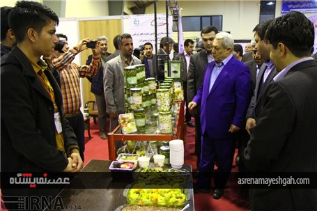 گزارش تصویری بازدید استاندار همدان از نمایشگاه تخصصی صنایع تبدیلی