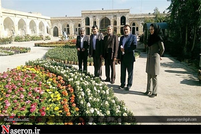 گزارش تصویری افتتاح نمایشگاه گل و درختان آپارتمانی برازجان