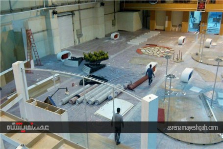 گزارش تصویری نمایشگاه خودرو کرمان قبل از برپایی