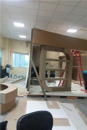گزارش تصویری نمایشگاه خودرو کرمان قبل از برپایی