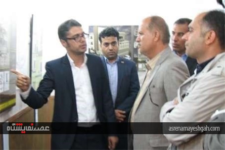 گزارش تصویری افتتاح نمایشگاه تخصصی نما ساختمان در گناوه