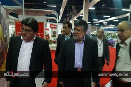 گزارش تصویری بازدید قائم مقام وزیر صنعت معدن و تجارت از نمایشگاه اختصاصی ایران در عمان
