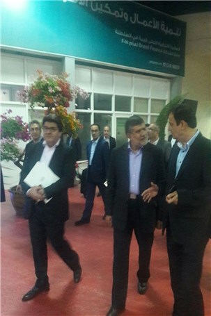 گزارش تصویری بازدید قائم مقام وزیر صنعت معدن و تجارت از نمایشگاه اختصاصی ایران در عمان