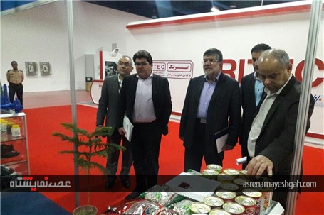 گزارش تصویری بازدید قائم مقام وزیر صنعت معدن و تجارت از نمایشگاه اختصاصی ایران در عمان