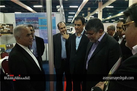گزارش تصویری بازدید قائم مقام وزیر صنعت معدن و تجارت از نمایشگاه اختصاصی ایران در عمان
