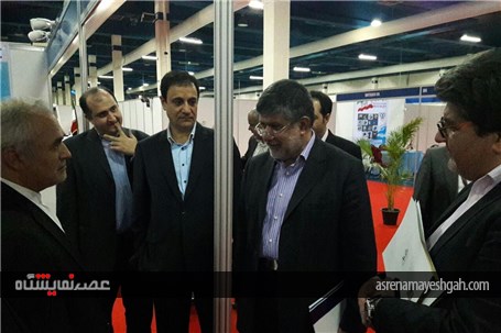 گزارش تصویری بازدید قائم مقام وزیر صنعت معدن و تجارت از نمایشگاه اختصاصی ایران در عمان