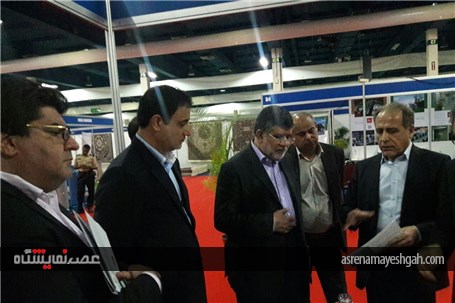 گزارش تصویری بازدید قائم مقام وزیر صنعت معدن و تجارت از نمایشگاه اختصاصی ایران در عمان