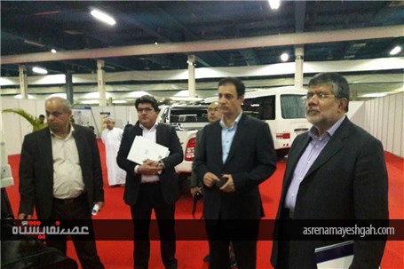گزارش تصویری بازدید قائم مقام وزیر صنعت معدن و تجارت از نمایشگاه اختصاصی ایران در عمان