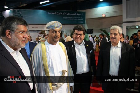 گشت و گذار تصویری در روز افتتاح نمایشگاه اختصاصی ایران در عمان