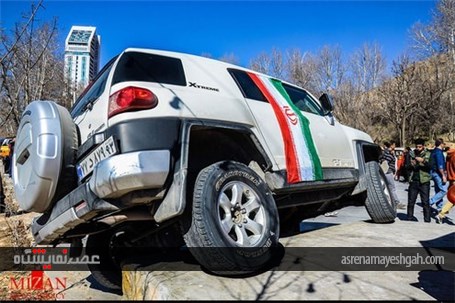 گزارش تصویری نمایشگاه خودروهای آفرود در شیراز
