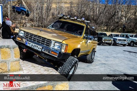 گزارش تصویری نمایشگاه خودروهای آفرود در شیراز