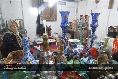 گزارش تصویری نمایشگاه صنایع دستی و سوغات کردستان