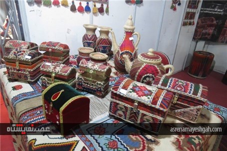 گزارش تصویری نمایشگاه صنایع دستی و سوغات کردستان