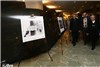 گزارش تصویری بازدید رییس مجلس از نمایشگاه کتاب، اسناد و عکس‌های انقلاب اسلامی