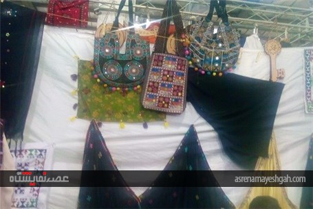 گزارش تصویری نمایشگاه توانمندی های بانوان میرجاوه