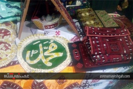 گزارش تصویری نمایشگاه توانمندی های بانوان میرجاوه