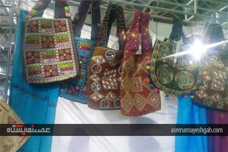 گزارش تصویری نمایشگاه توانمندی های بانوان میرجاوه
