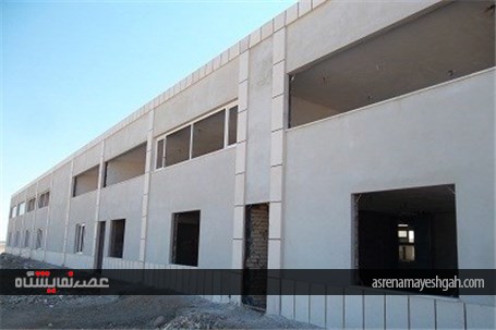 گزارش تصویری ساخت وساز فازاول سایت نمایشگاههای تجاری بین المللی یزد