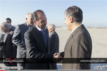 گزارش تصویری افتتاح و آغاز 3 پروژه عمرانی بوشهر با حضور رئیس اتاق ایران