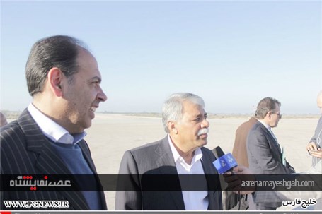 گزارش تصویری افتتاح و آغاز 3 پروژه عمرانی بوشهر با حضور رئیس اتاق ایران