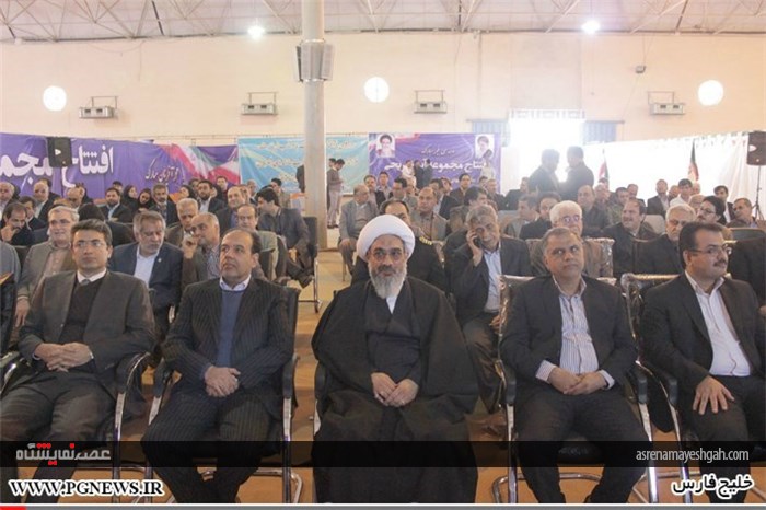 گزارش تصویری افتتاح و آغاز 3 پروژه عمرانی بوشهر با حضور رئیس اتاق ایران