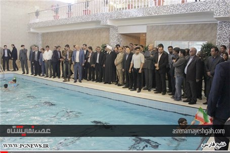 گزارش تصویری افتتاح و آغاز 3 پروژه عمرانی بوشهر با حضور رئیس اتاق ایران