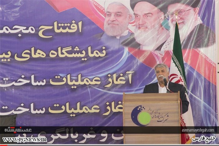 گزارش تصویری افتتاح و آغاز 3 پروژه عمرانی بوشهر با حضور رئیس اتاق ایران
