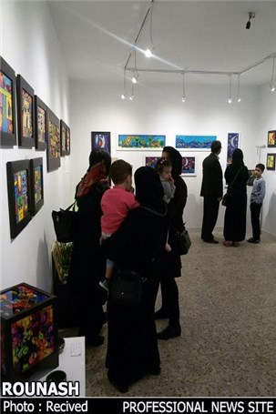 گزارش تصویری نمایشگاه &#171;نور، شیشه، کاشی&#187; دزفول
