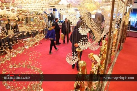 گزارش تصویری هفتمین نمایشگاه تخصصی لوستر و چراغ های تزیینی اصفهان
