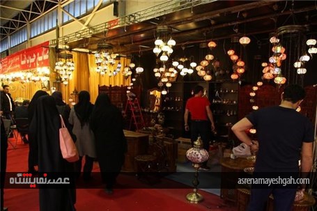 گزارش تصویری هفتمین نمایشگاه تخصصی لوستر و چراغ های تزیینی اصفهان