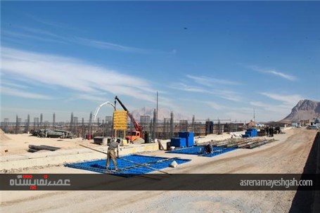گزارش تصویری بازدید دکتر جمالی نژاد شهردار محترم اصفهان از پروژه نمایشگاه بزرگ اصفهان
