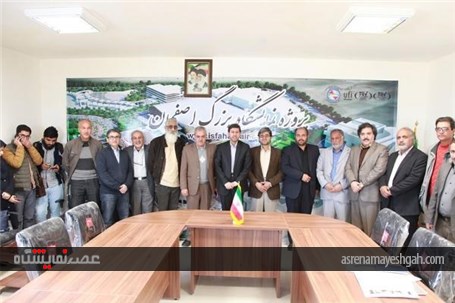 گزارش تصویری بازدید دکتر جمالی نژاد شهردار محترم اصفهان از پروژه نمایشگاه بزرگ اصفهان