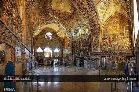 گزارش تصویری نمایشگاه لباس با الهام از لباس زنان صوفیه در کاخ چهلستون