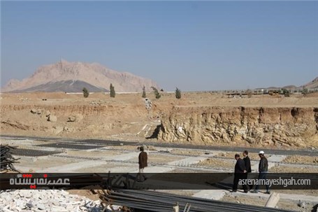 گزارش تصویری مراحل ساخت پروژه نمایشگاه بزرگ اصفهان