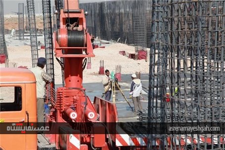 گزارش تصویری مراحل ساخت پروژه نمایشگاه بزرگ اصفهان