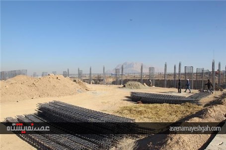 گزارش تصویری مراحل ساخت پروژه نمایشگاه بزرگ اصفهان