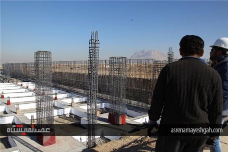 گزارش تصویری مراحل ساخت پروژه نمایشگاه بزرگ اصفهان