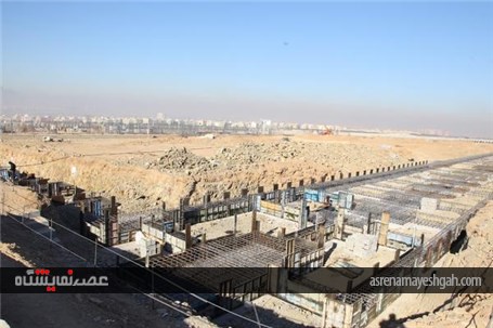 گزارش تصویری مراحل ساخت پروژه نمایشگاه بزرگ اصفهان
