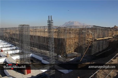 گزارش تصویری مراحل ساخت پروژه نمایشگاه بزرگ اصفهان