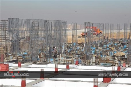 گزارش تصویری مراحل ساخت پروژه نمایشگاه بزرگ اصفهان