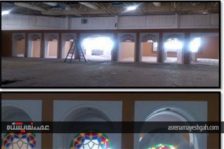گزارش تصویری مراحل آماده سازی غرفه های نهمین نمایشگاه گردشگری تهران